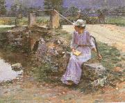 Theodore Robinson La debacle oil painting artist